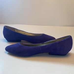 NWOT J. Renee Suede Flats